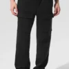 Pantaloni cargo in pile polare Ridge - Nero