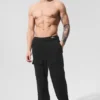 Pantaloni cargo in pile polare Ridge - Nero