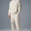 Pantaloni cargo in ripstop - Colore osso