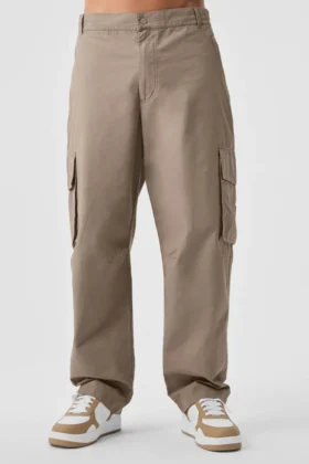 Pantaloni cargo in ripstop - Gravel