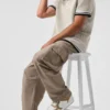Pantaloni cargo in ripstop - Gravel