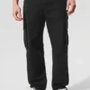 Pantaloni cargo in tessuto ripstop - Nero