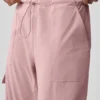 Pantaloni cargo Megastar a vita bassa - Rosa vintage