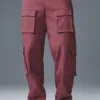 Pantaloni cargo Northstar - Borgogna tartufo