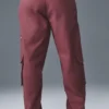 Pantaloni cargo Northstar - Borgogna tartufo