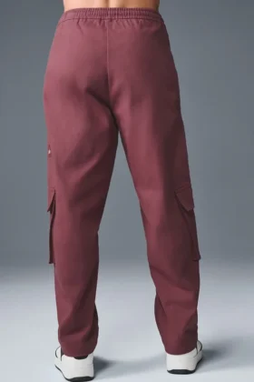 Pantaloni cargo Northstar – Borgogna tartufo