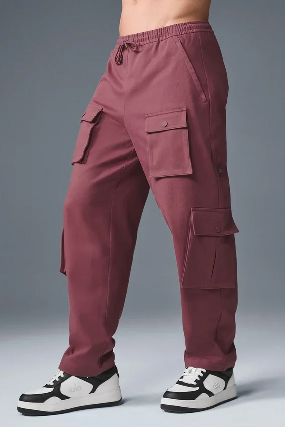 Pantaloni cargo Northstar - Borgogna tartufo