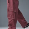 Pantaloni cargo Northstar - Borgogna tartufo
