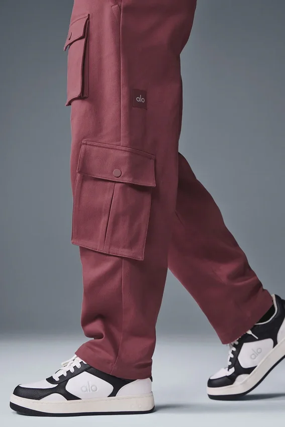 Pantaloni cargo Northstar - Borgogna tartufo