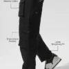 Pantaloni cargo Northstar - Nero