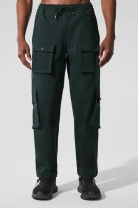 Pantaloni cargo Northstar - Verde antracite