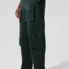 Pantaloni cargo Northstar - Verde antracite