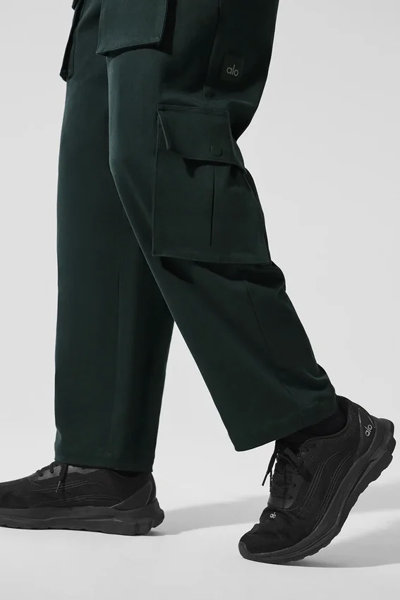 Pantaloni cargo Northstar - Verde antracite