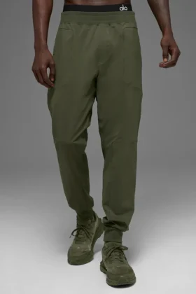 Pantaloni Co-Op – Verde oliva