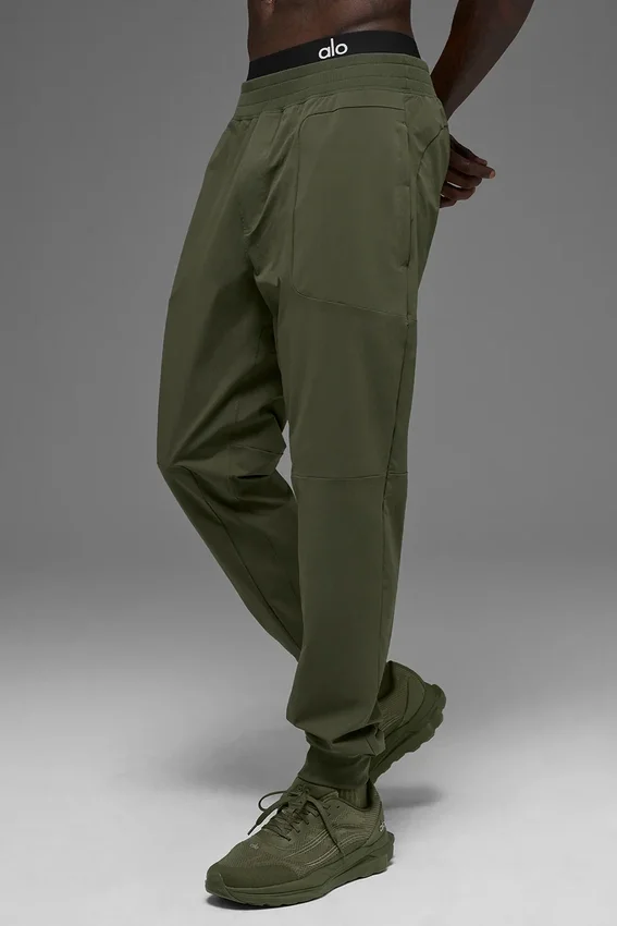 Pantaloni Co-Op - Verde oliva