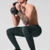 Pantaloni Conquer React Performance - Verde antracite