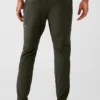 Pantaloni Conquer React Performance - Verde Stealth