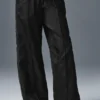 Pantaloni da allenamento a gamba larga Afterglow - Nero