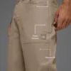 Pantaloni da carpentiere in tela di cotone - Gravel