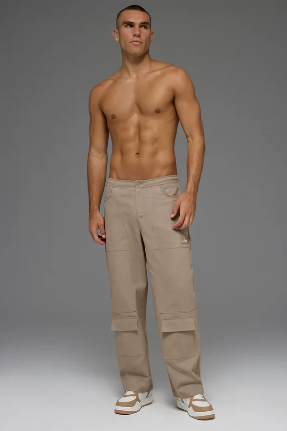 Pantaloni da carpentiere in tela di cotone - Gravel