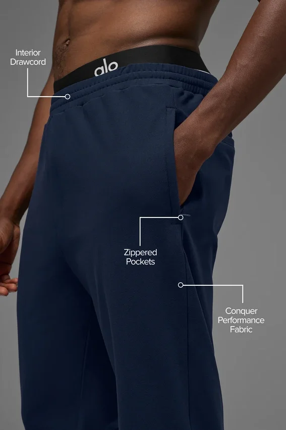 Pantaloni da jogging Conquer Max Performance - Blu navy
