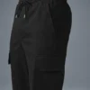 Pantaloni da jogging Edition in tessuto scamosciato - Nero