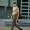 Pantaloni da jogging Repetition - Olive Tree