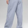 Pantaloni da jogging Retreat High-Waist in pile polare - Winter Frost