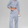 Pantaloni da jogging Retreat High-Waist in pile polare - Winter Frost