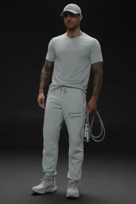 Pantaloni da jogging Takeaway - Grigio lunare