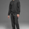 Pantaloni da jogging Waffle Lounge - Antracite