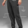 Pantaloni da jogging Waffle Lounge - Antracite