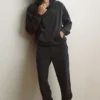 Pantaloni da jogging Waffle Lounge - Antracite