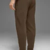 Pantaloni da jogging Waffle Lounge - Espresso