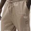 Pantaloni da jogging Waffle Lounge - Gravel