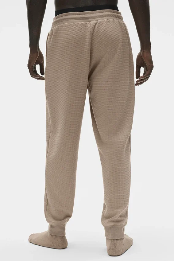 Pantaloni da jogging Waffle Lounge - Gravel