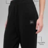Pantaloni da jogging Waffle Weekend Escape - Nero