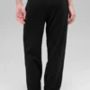 Pantaloni da jogging Waffle Weekend Escape - Nero