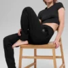 Pantaloni da jogging Waffle Weekend Escape - Nero