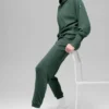 Pantaloni da jogging Waffle Weekend Escape - Verde trifoglio