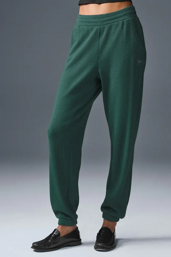Pantaloni da jogging Waffle Weekend Escape - Winter Ivy