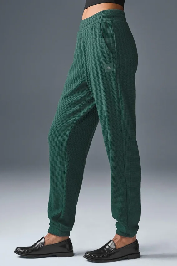 Pantaloni da jogging Waffle Weekend Escape - Winter Ivy