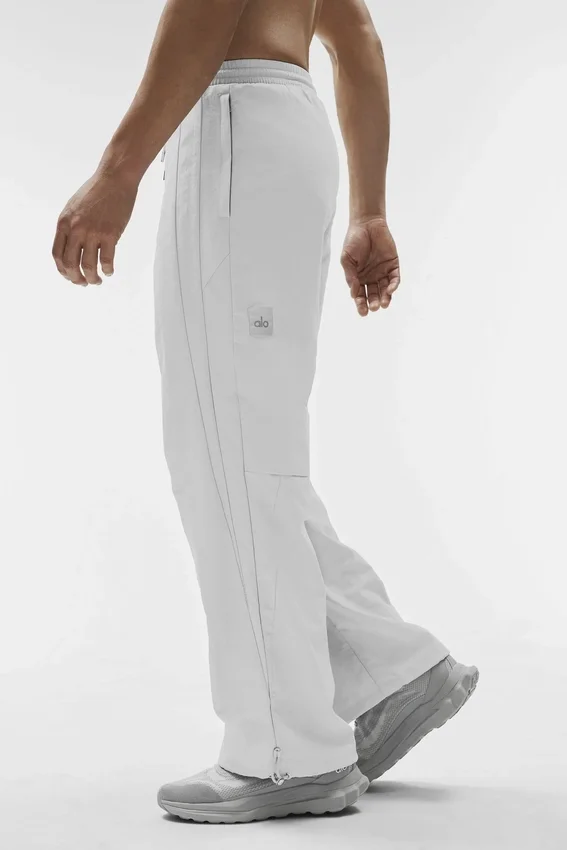 Pantaloni da track a gamba dritta Takeaway - Titanium