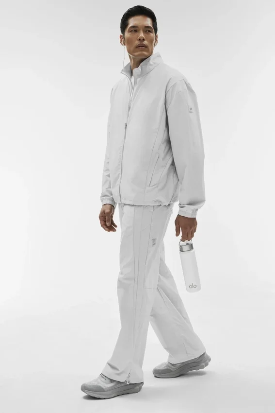 Pantaloni da track a gamba dritta Takeaway - Titanium