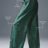 Pantaloni da tuta a gamba larga Afterglow - Winter Ivy