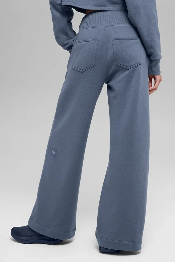 Pantaloni della tuta a gamba larga Serenity - Bluestone