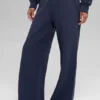 Pantaloni della tuta a gamba larga Serenity - Navy