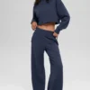 Pantaloni della tuta a gamba larga Serenity - Navy