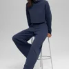Pantaloni della tuta a gamba larga Serenity - Navy