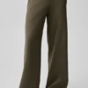 Pantaloni della tuta a gamba larga Serenity - Olive Tree